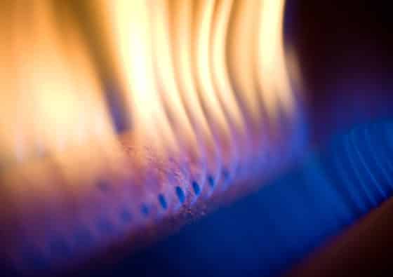 Propangas Flamme