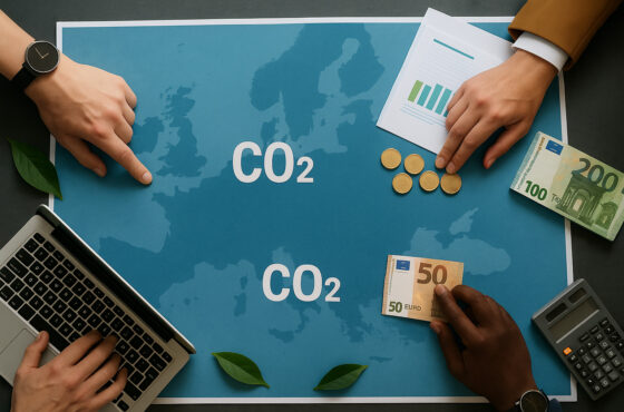 Emissionshandel als Symbolbild von der KI erstellt